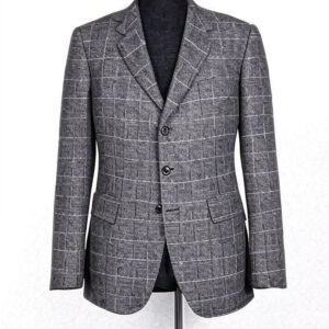 Roy Robson Melange Check Jacket Sand